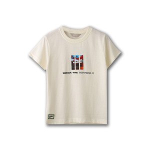 Pamkids Stylish Ivory Accents  - Boys'  Tee (Sizes 1-12 Years)